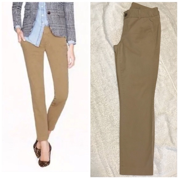 J. Crew Factory Pants - J Crew Frankie Stretch Chino Pants Size 4